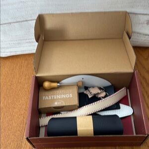 KiwiCo Makers Kit Stitched Faux-Leather Accessories Kit